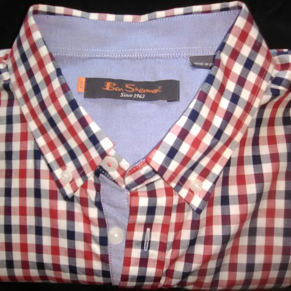 Ben Sherman Checked XL Long Sleeve Casual Shirt - Picture 5 of 5